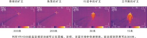 紅外熱像儀拍攝的圖片